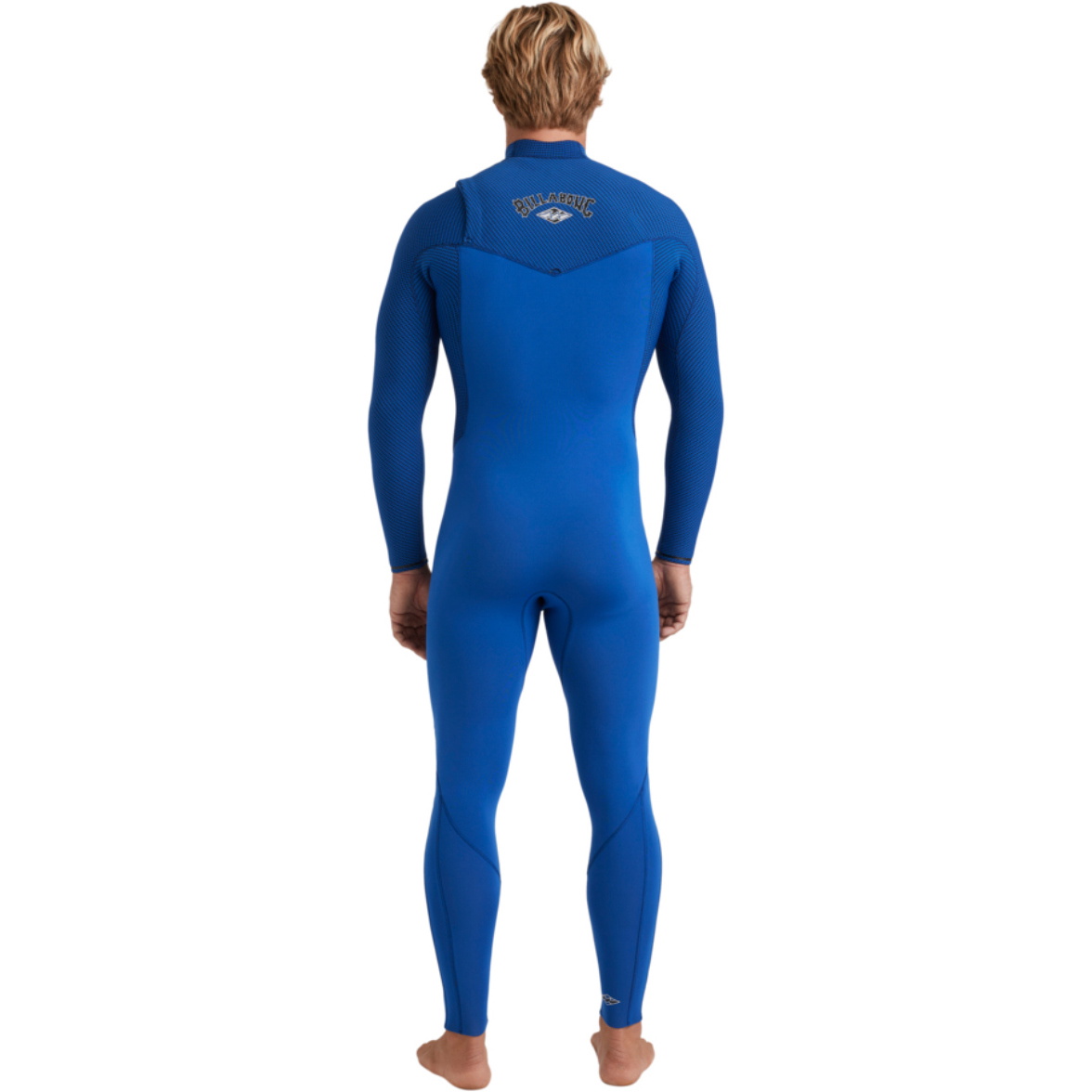 2025 Billabong Mens Revolution Natural 4/3mm Chest Zip Wetsuit 24AW193512 - Dark Cobalt